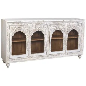 Credenza Alexandra House Living Crema Legno di mango 43 x 204 x 101 cm di Alexandra House Living, Credenze e buffet - Rif: D1...