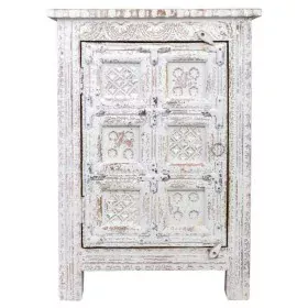 Comodino Alexandra House Living Bianco Marrone 40 x 53 x 73 cm di Alexandra House Living, Comodini - Rif: D1632658, Prezzo: 2...