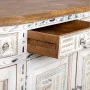 Sideboard Alexandra House Living White Brown Brass Mango wood 45 x 177 x 91 cm by Alexandra House Living, Sideboards - Ref: D...