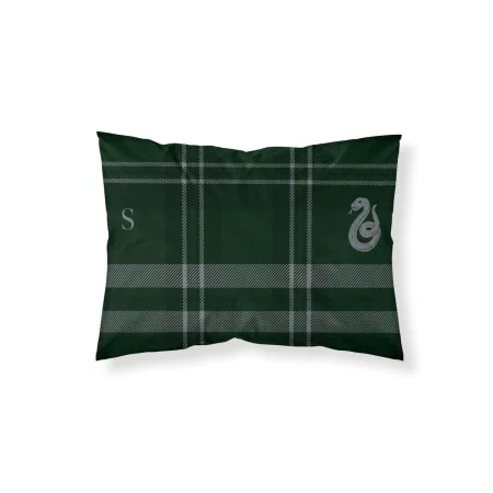 Pillowcase Harry Potter Slytherin 80 x 80 cm by Harry Potter, Sheets and pillowcases - Ref: S9800597, Price: 13,67 €, Discoun...