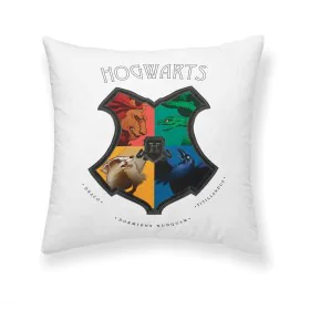 Fodera per cuscino Harry Potter Shields Bianco Multicolore 45 x 45 cm di Harry Potter, Copricuscini e federe - Rif: S9800717,...