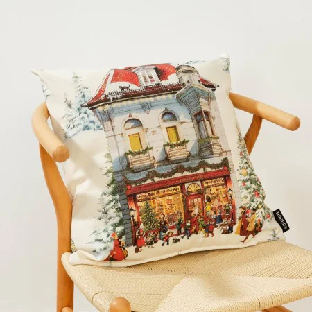 Fodera per cuscino Belum Christmas City Multicolore 50 x 50 cm di Belum, Copricuscini e federe - Rif: S9800730, Prezzo: 12,95...