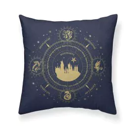 Kissenbezug Harry Potter Christmas Gold Marineblau 50 x 50 cm von Harry Potter, Zierkissenbezüge - Ref: S9800731, Preis: 10,3...