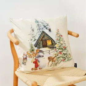 Housse de coussin Belum Christmas Landscape Multicouleur 50 x 50 cm de Belum, Housses de coussin - Réf : S9800734, Prix : 13,...