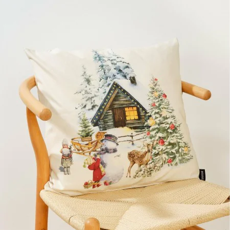 Housse de coussin Belum Christmas Landscape Multicouleur 50 x 50 cm de Belum, Housses de coussin - Réf : S9800734, Prix : 12,...