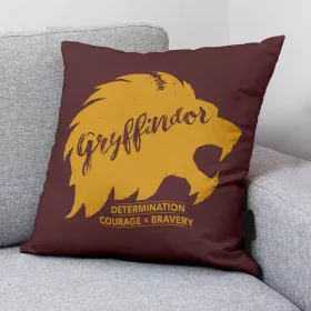 Housse de coussin Harry Potter Gryffindor Values Multicouleur Bordeaux 50 x 50 cm de Harry Potter, Housses de coussin - Réf :...