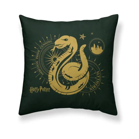 Cushion cover Harry Potter Slytherin Multicolour 50 x 50 cm by Harry Potter, Cushion Covers - Ref: S9800874, Price: 9,92 €, D...