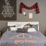 Nordic cover Harry Potter Deathly Hallows Multicolour 175 Threads 155 x 220 cm Single by Harry Potter, Quilts and quilt cover...