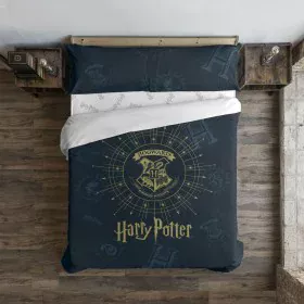 Funda Nórdica Harry Potter Dormiens Draco Multicolor 175 Hilos 155 x 220 cm Cama de 90 de Harry Potter, Edredones y fundas pa...