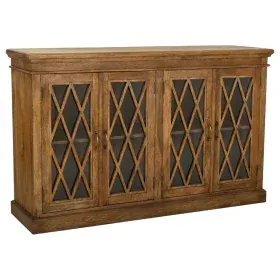 Buffet Alexandra House Living Marron Bois verre 40 x 100 x 170 cm 4 portes de Alexandra House Living, Buffets, crédences et v...