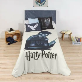 Funda Nórdica Harry Potter Multicolor 175 Hilos 200 x 200 cm Cama de 120 de Harry Potter, Edredones y fundas para edredón - R...