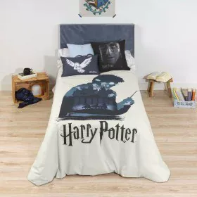 Bettdeckenbezug Harry Potter Bunt 175 Fäden 200 x 200 cm Einzelmatratze von Harry Potter, Bettdecken und Bettdeckenbezüge - R...