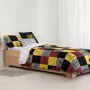 Housse de Couette Harry Potter Hogwarts Multicouleur 175 Fils 220 x 220 cm Lit 2 persones de Harry Potter, Couettes et housse...