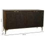 Credenza Alexandra House Living Marrone Legno Ferro 40 x 85 x 165 cm di Alexandra House Living, Credenze e buffet - Rif: D163...