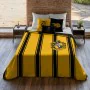 Copripiumino Harry Potter Hufflepuff Giallo Nero Multicolore 175 Fili 220 x 220 cm Ala francese di Harry Potter, Piumini e co...