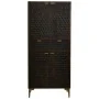 Cupboard Alexandra House Living Brown Wood Iron 40 x 180 x 80 cm by Alexandra House Living, Bedroom Wardrobes - Ref: D1632676...