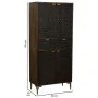 Cupboard Alexandra House Living Brown Wood Iron 40 x 180 x 80 cm by Alexandra House Living, Bedroom Wardrobes - Ref: D1632676...