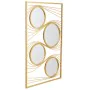 Wall mirror Alexandra House Living Gold Metal Iron Mirror 2 x 96 x 61 cm by Alexandra House Living, Wall-Mounted Mirrors - Re...