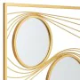 Wall mirror Alexandra House Living Gold Metal Iron Mirror 2 x 96 x 61 cm by Alexandra House Living, Wall-Mounted Mirrors - Re...