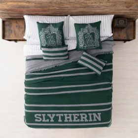 Couverture Harry Potter Slytherin House Multicouleur 130 x 2 x 170 cm de Harry Potter, Couvertures et couvre-lits - Réf : S98...