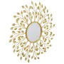 Wall mirror Alexandra House Living Gold Metal Iron Mirror 2 x 79 x 79 cm by Alexandra House Living, Wall-Mounted Mirrors - Re...