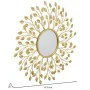 Wall mirror Alexandra House Living Gold Metal Iron Mirror 2 x 79 x 79 cm by Alexandra House Living, Wall-Mounted Mirrors - Re...