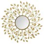 Wall mirror Alexandra House Living Gold Metal Iron Mirror 2 x 79 x 79 cm by Alexandra House Living, Wall-Mounted Mirrors - Re...