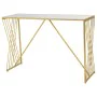 Meuble d'Entrée Alexandra House Living Or Fer Miroir Bois MDF 40 x 80 x 120 cm de Alexandra House Living, Tables - Réf : D163...