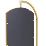 Free standing mirror Alexandra House Living Gold Metal Iron Mirror 40 x 162 x 62 cm by Alexandra House Living, Floor Mirrors ...