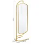 Free standing mirror Alexandra House Living Gold Metal Iron Mirror 40 x 162 x 62 cm by Alexandra House Living, Floor Mirrors ...