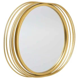 Wall mirror Alexandra House Living Gold Metal Iron Mirror 4 x 49 x 66 cm by Alexandra House Living, Wall-Mounted Mirrors - Re...