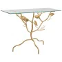 Hall Alexandra House Living Gold Glass Iron 40 x 80 x 110 cm by Alexandra House Living, Tables - Ref: D1632700, Price: 146,83...