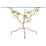 Hall Alexandra House Living Gold Glass Iron 40 x 80 x 110 cm by Alexandra House Living, Tables - Ref: D1632700, Price: 146,83...