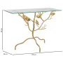 Hall Alexandra House Living Gold Glass Iron 40 x 80 x 110 cm by Alexandra House Living, Tables - Ref: D1632700, Price: 146,83...