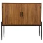 Anrichte Alexandra House Living Braun Eisen Platte Tannenholz 40 x 99 x 110 cm von Alexandra House Living, Buffets - Ref: D16...