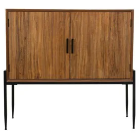 Credenza Alexandra House Living Marrone Ferro Lamiera Legno di abete 40 x 99 x 110 cm di Alexandra House Living, Credenze e b...