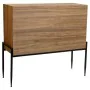 Credenza Alexandra House Living Marrone Ferro Lamiera Legno di abete 40 x 99 x 110 cm di Alexandra House Living, Credenze e b...