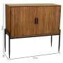 Anrichte Alexandra House Living Braun Eisen Platte Tannenholz 40 x 99 x 110 cm von Alexandra House Living, Buffets - Ref: D16...