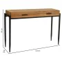 Hall Table with Drawers Alexandra House Living Brown Iron Plate Fir wood 34 x 81 x 120 cm by Alexandra House Living, Tables -...