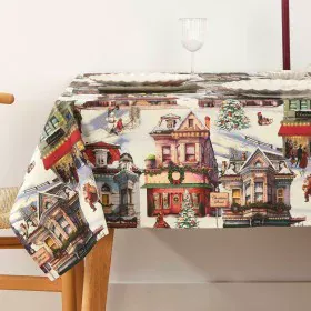 Fleckenabweisende geharzte Tischdecke Belum Christmas City Bunt 200 x 150 cm von Belum, Tischdecken - Ref: S9802177, Preis: 3...