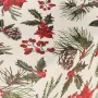 Mantel resinado antimanchas Belum Christmas Flowers Rojo Verde Natural 150 x 150 cm de Belum, Manteles - Ref: S9802181, Preci...