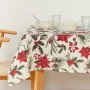 Nappe enduite antitache Belum Christmas Flowers Rouge Vert Naturel 300 x 150 cm de Belum, Nappes - Réf : S9802184, Prix : 42,...