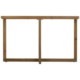 Recibidor Alexandra House Living Marrón Hierro Madera de abeto Vidrio templado 33 x 75 x 120 cm de Alexandra House Living, Me...