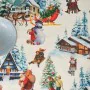 Stain-proof resined tablecloth Belum Christmas Landscape Multicolour 150 x 150 cm by Belum, Tablecloths - Ref: S9802196, Pric...