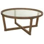 Table Basse Alexandra House Living Marron Fer Bois d'épicéa Verre trempé 100 x 43 x 100 cm de Alexandra House Living, Tables ...