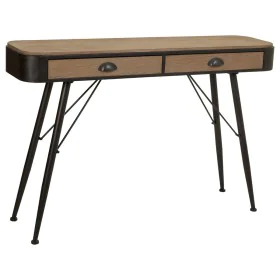 Hall Table with Drawers Alexandra House Living Brown Wood Iron Fir wood 32 x 80 x 120 cm by Alexandra House Living, Tables - ...