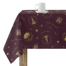 Stain-proof resined tablecloth Harry Potter Hogwarts Christmas Multicolour 100 x 150 cm by Harry Potter, Tablecloths - Ref: S...