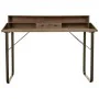 Secretária Alexandra House Living Castanho Madeira Ferro Chapa Madeira de abeto 60 x 95 x 130 cm de Alexandra House Living, S...