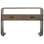 Hall Table with Drawers Alexandra House Living Brown Wood Iron Plate Fir wood 37 x 82 x 122 cm by Alexandra House Living, Tab...