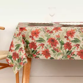 Stain-proof resined tablecloth Belum Merry Christmas Multicolour 150 x 150 cm by Belum, Tablecloths - Ref: S9802516, Price: 2...